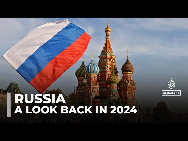 ⁣A look back at Russia in 2024 as Moscow faced some of its biggest challenges in years