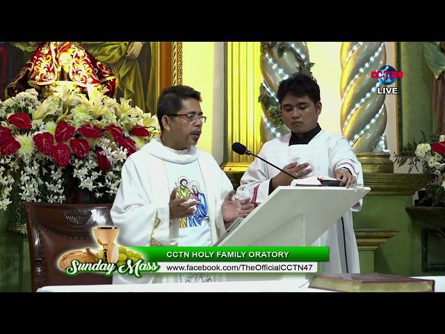 ⁣11:00 AM | LIVE: Sunday Mass  | December 29, 2024  |  Rev. Fr.  Jose Adonis Niñal Aquino (Dondon)