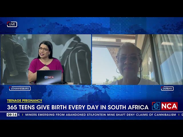 ⁣Teenage Pregnancy | 365 teens give birth every day in South Africa