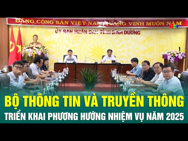 ⁣Bộ Thông tin và Truyền thông triển khai phương hướng nhiệm vụ năm 2025