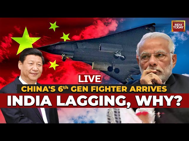 ⁣Battle Cry LIVE: China Unveils 6th Generation Fighter Jets | India Lags Behind In Air Power Race?