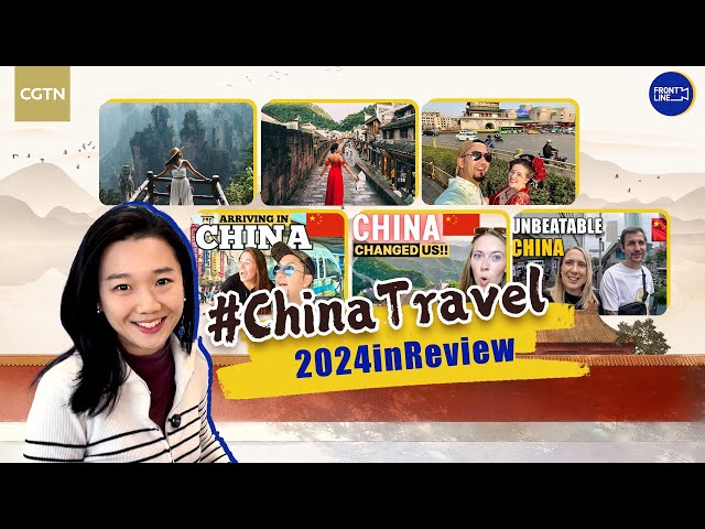 ⁣'China Travel' booms in 2024 after visa-free policy expansion