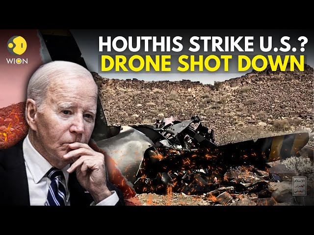 ⁣Israel Houthis War: Biden Final Warning To Houthis, After Yemen Claims Shooting Down US Drone | LIVE