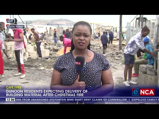 ⁣Dunoon residents expecting delivery of building material after Christmas fire