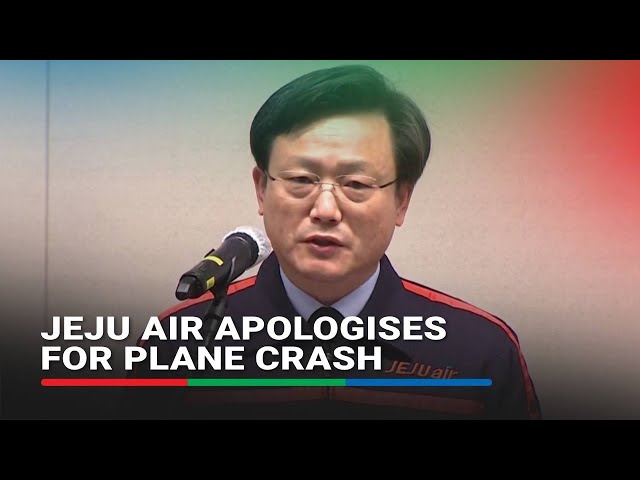 ⁣Families of Jeju air plane crash passengers informed of victim list, CEO apologises | ABS-CBN News