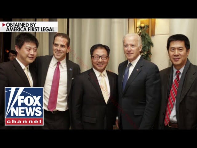 ⁣Photos surface of Bidens and Chinese business partners