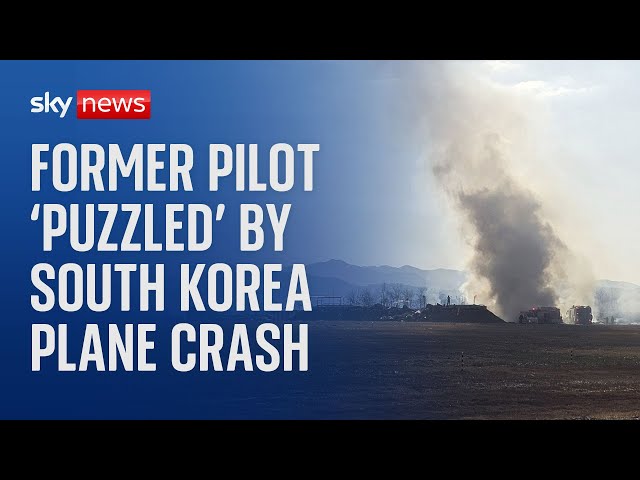 ⁣Ex-pilot questions why plane was "going so fast on runway without any wheels" | South Kore