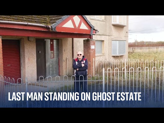 ⁣The last man standing on UK's loneliest housing estate