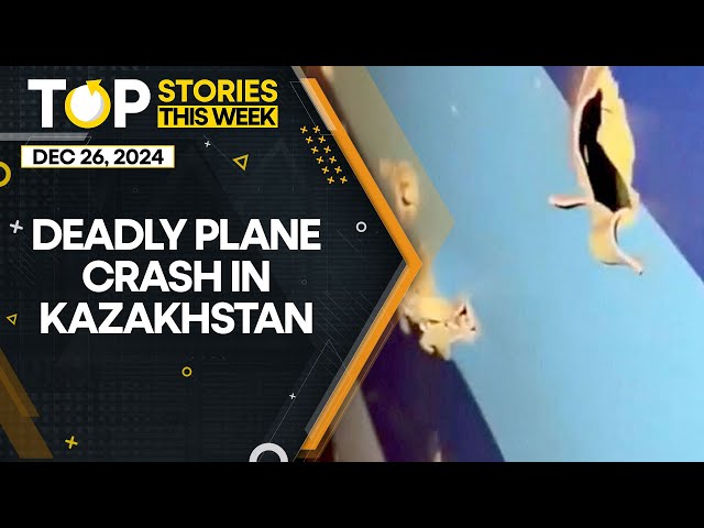 ⁣Azerbaijan Airlines Plane Crash: 38 killed, Black Box of Crashed Aircraft Found | WION Top Stories