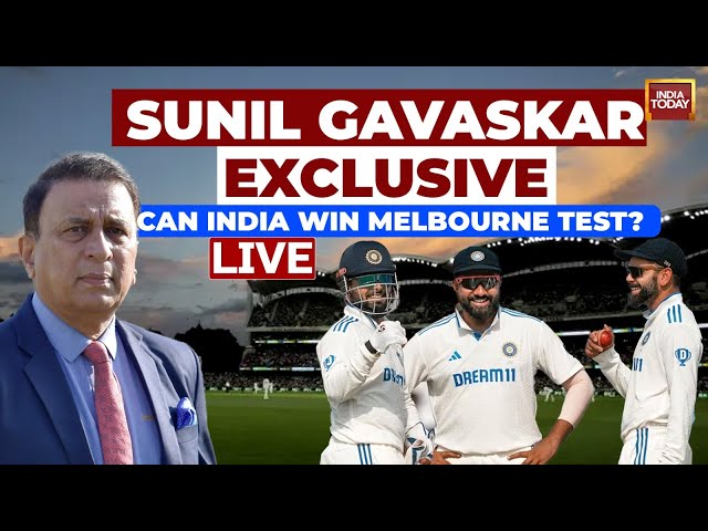 ⁣IND Vs AUS 4th Test: All Three Results Possible, Can India Win Boxing Test? Sunil Gavaskar Exclusive