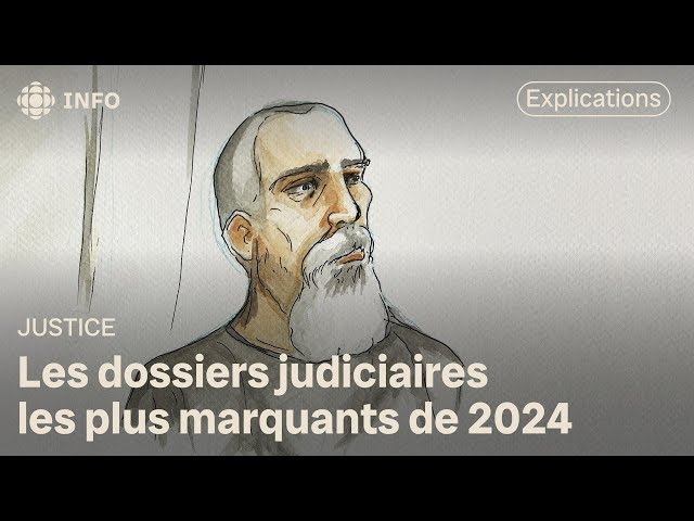 ⁣Les affaires judiciaires les plus marquantes de 2024 au Saguenay-Lac-Saint-Jean