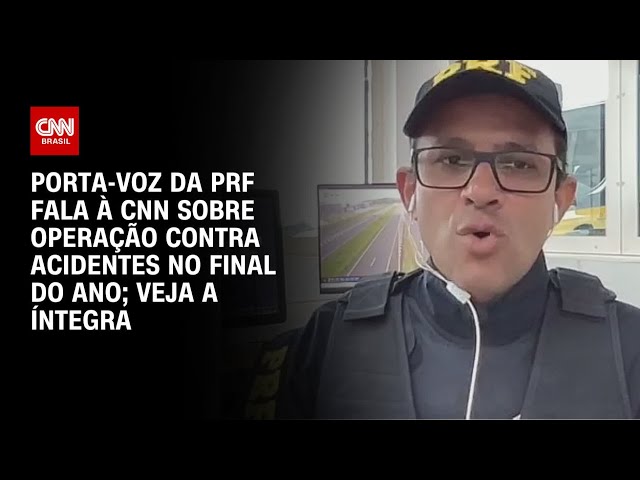 ⁣Porta-voz da PRF em SP: PRF cria operação para combater violência no trânsito nos feriados | AGORA