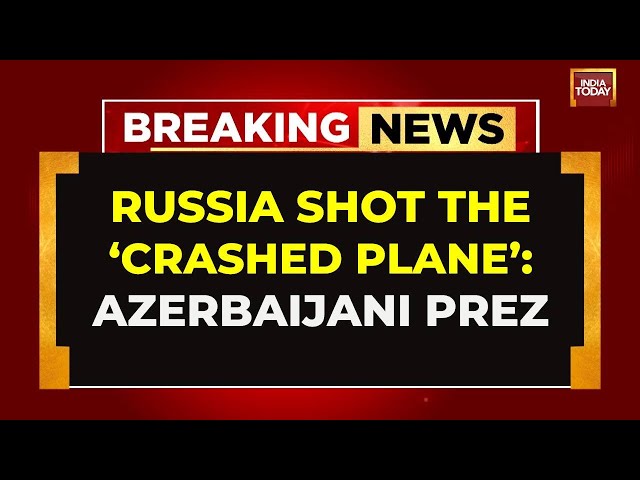 ⁣Azerbaijan President Accuses Russia: Was The Kazakhstan Plane Crash A Covert Attack? | India Today