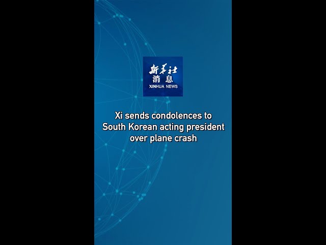 ⁣Xinhua News | Xi sends condolences to South Korean acting president over plane crash