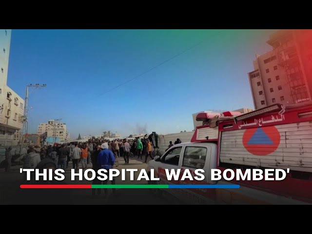 ⁣7 people killed in Israeli strike on Al-Wafaa hospital in Gaza: Palestinian civil defense