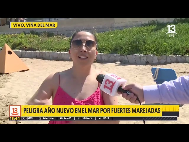 ⁣Peligra año nuevo en el mar por fuertes marejadas