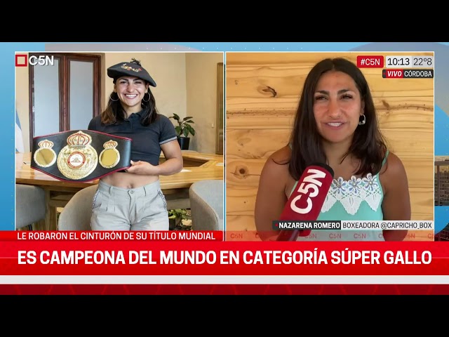 ⁣CÓRDOBA: LE ROBARON el CINTURÓN a una CAMPEONA del MUNDO de BOXEO