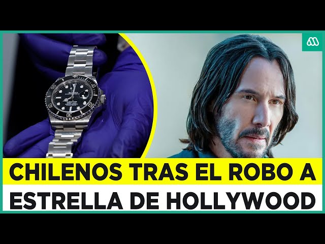 ⁣Vergonzoso: Chilenos estarían tras el robo a la estrella de Hollywood Keanu Reeves