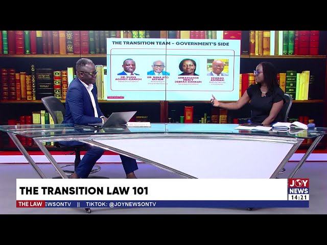 ⁣Transition Law 101: Samson Lardi Anyenini & Mamavi break down various Acts | The Law