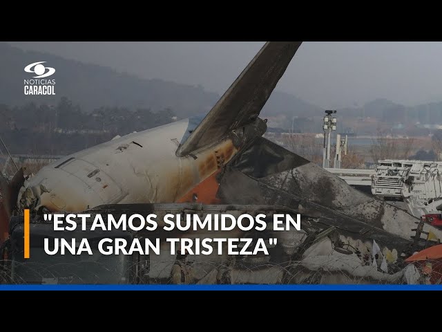 ⁣Ciudadana de Corea del Sur contó la dolorosa situación que vive el país tras accidente aéreo