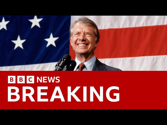 ⁣Jimmy Carter, former US president, dies aged 100 | BBC News