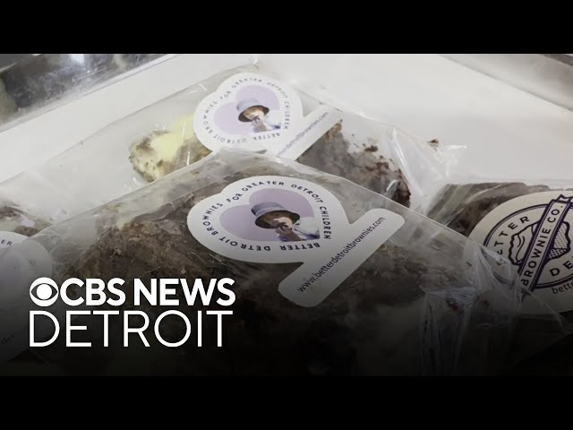 ⁣Detroit nonprofit teaching life skills through baking brownies