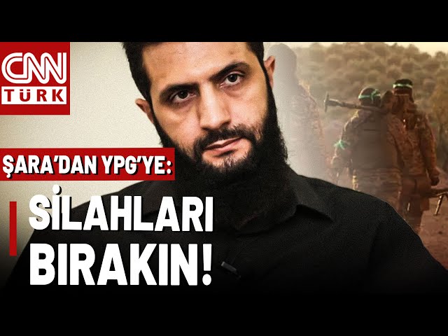 ⁣Suriye Yeni Yönetim Lideri Şara, PKK/YPG İçin Konuştu: "Suriye'yi Saldırı Üsü Olarak Kulla