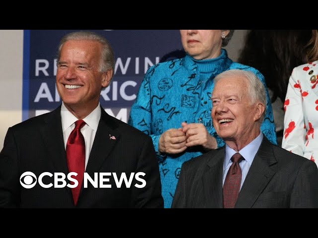 ⁣Watch Live: Biden pays tribute to former President Jimmy Carter