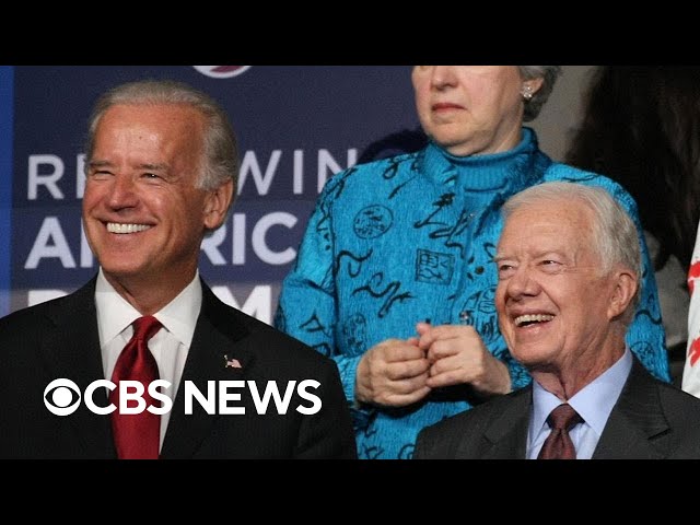 ⁣President Biden reacts to former President Jimmy Carter's death