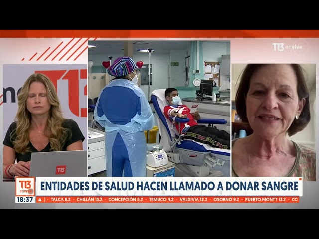 ⁣Crisis en bancos de sangre: Conversamos con la dra.Rodríguez, Jefe Banco de Sangre Clínica Alemana