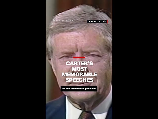 ⁣Watch Jimmy Carter’s most memorable speeches