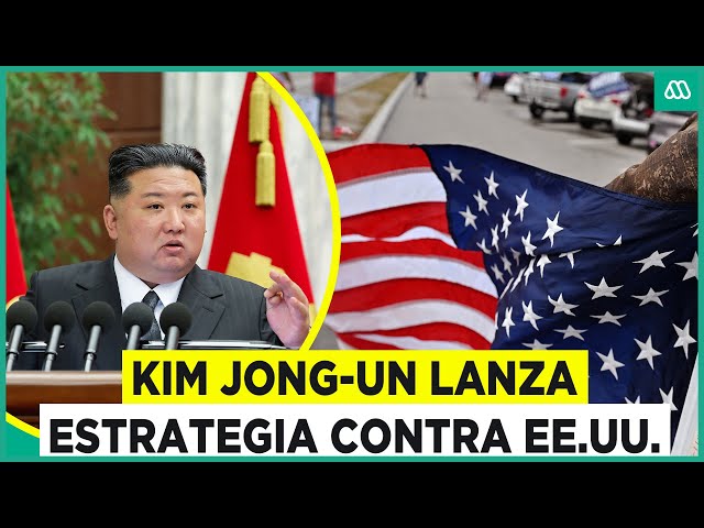 ⁣Kim Jon-un lanza estrategia contra Estados Unidos: Busca proteger la seguridad de Corea del Norte