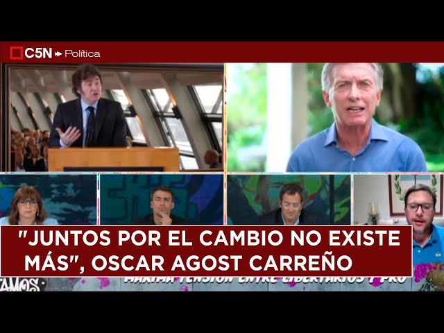 ⁣"Juntos por el Cambio no existe más", Oscar Agost Carreño