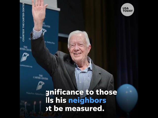 ⁣Why former President Jimmy Carter always went home to Plains, Georgia | USA TODAY