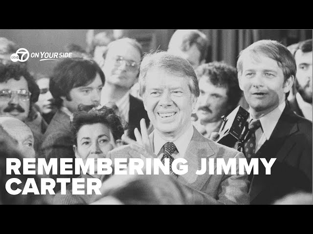 ⁣Remembering the life of former president Jimmy Carter