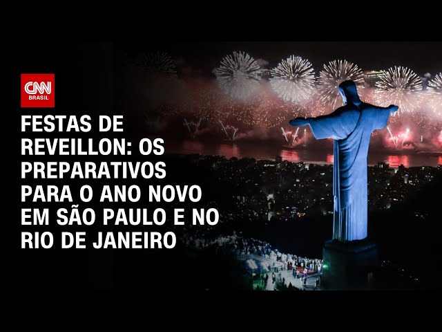 ⁣Festas de reveillon: Os preparativos para o ano novo em São Paulo e no Rio de Janeiro | PRIME TIME