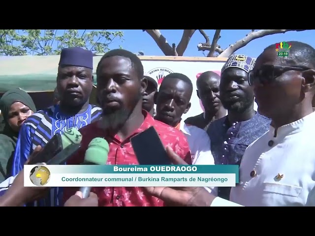 ⁣Soutien à la Transition: « Burkina Remparts » mobilise les jeunes de Nagréongo