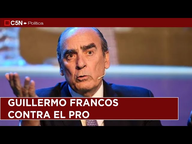 ⁣GUILLERMO FRANCOS confirmó que LA LIBERTAD AVANZA y el PRO competirán en la CIUDAD DE BUENOS AIRES