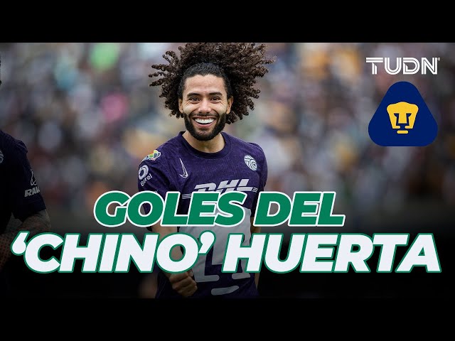 ⁣¡Lo van a extrañar! ¡Goles de César el 'Chino' Huerta en su paso por los Pumas! | TUDN