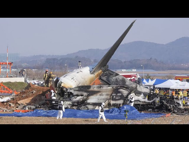 ⁣Live: Latest on South Korea Jeju Air plane crash