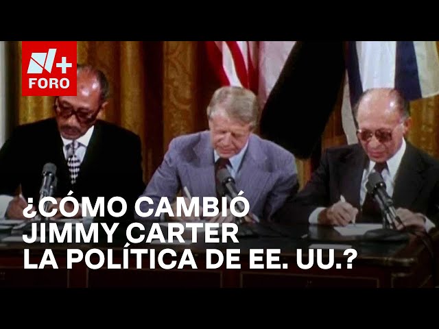 ⁣Politólogo del ITAM, analiza la influencia de Jimmy Carter en la política de EE. UU. - Las Noticias