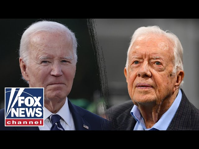 ⁣Biden speaks on Jimmy Carter's passing