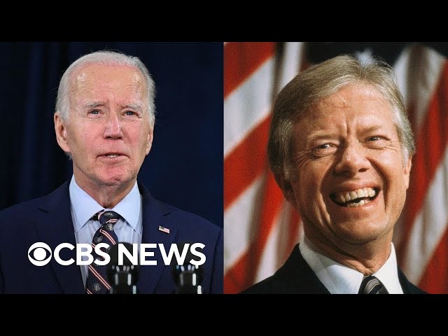 ⁣Biden delivers remarks on former President Jimmy Carter's death