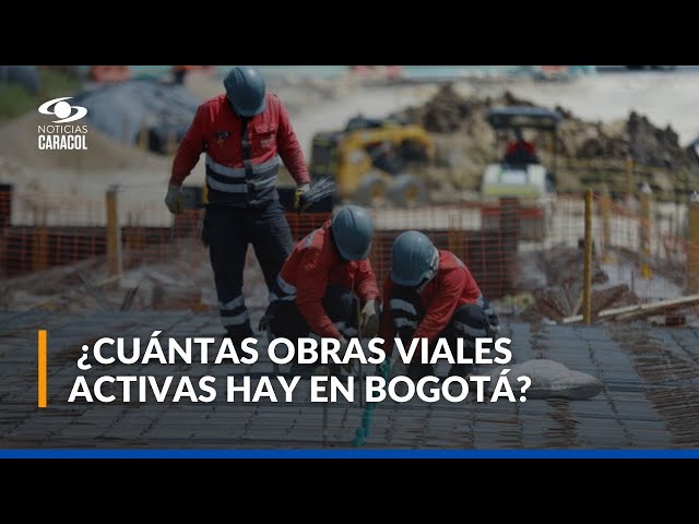 ⁣Así avanzan las obras viales en Bogotá: se estima que el otro año dupliquen los cierres