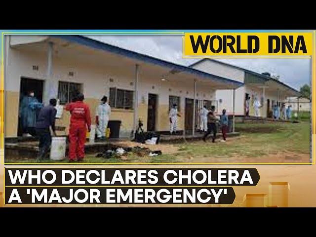 ⁣W.H.O Warns Of Growing Threat Of Cholera Worldwide | World News | World DNA | WION