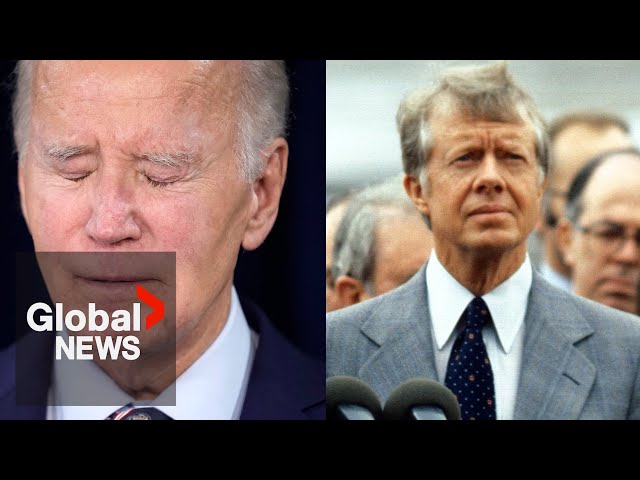 ⁣Jimmy Carter death: Biden calls it "sad day" that brings about "incredible amount of 