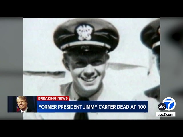 ⁣A look back at the life of Jimmy Carter