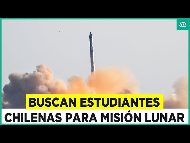 ⁣Buscan estudiantes chilenas para próxima misión lunar: Pondrán satélite en órbita