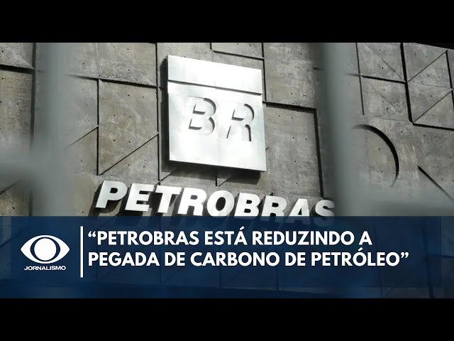 ⁣Pegada de carbono do óleo produzido pela Petrobras é metade da média mundial, diz presidente