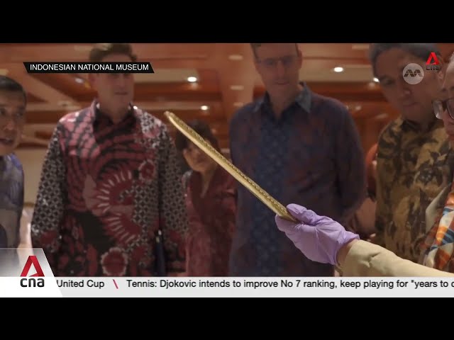 ⁣Indonesian artefacts repatriated by the Netherlands now on display in Jakarta